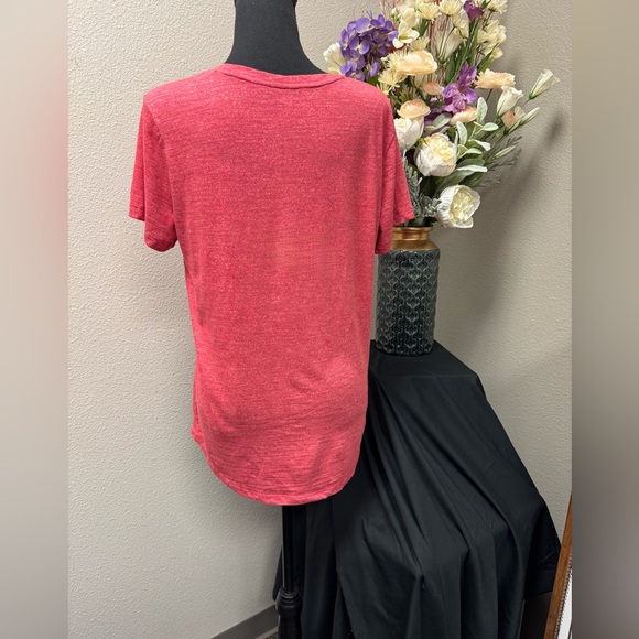 BCG Women's Red Short Sleeve Tee - Picture 4 of 8